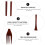 3Pcs Assorted Color Wooden Cutlery Set Kitchen Fork Spoon Chopsticks 8