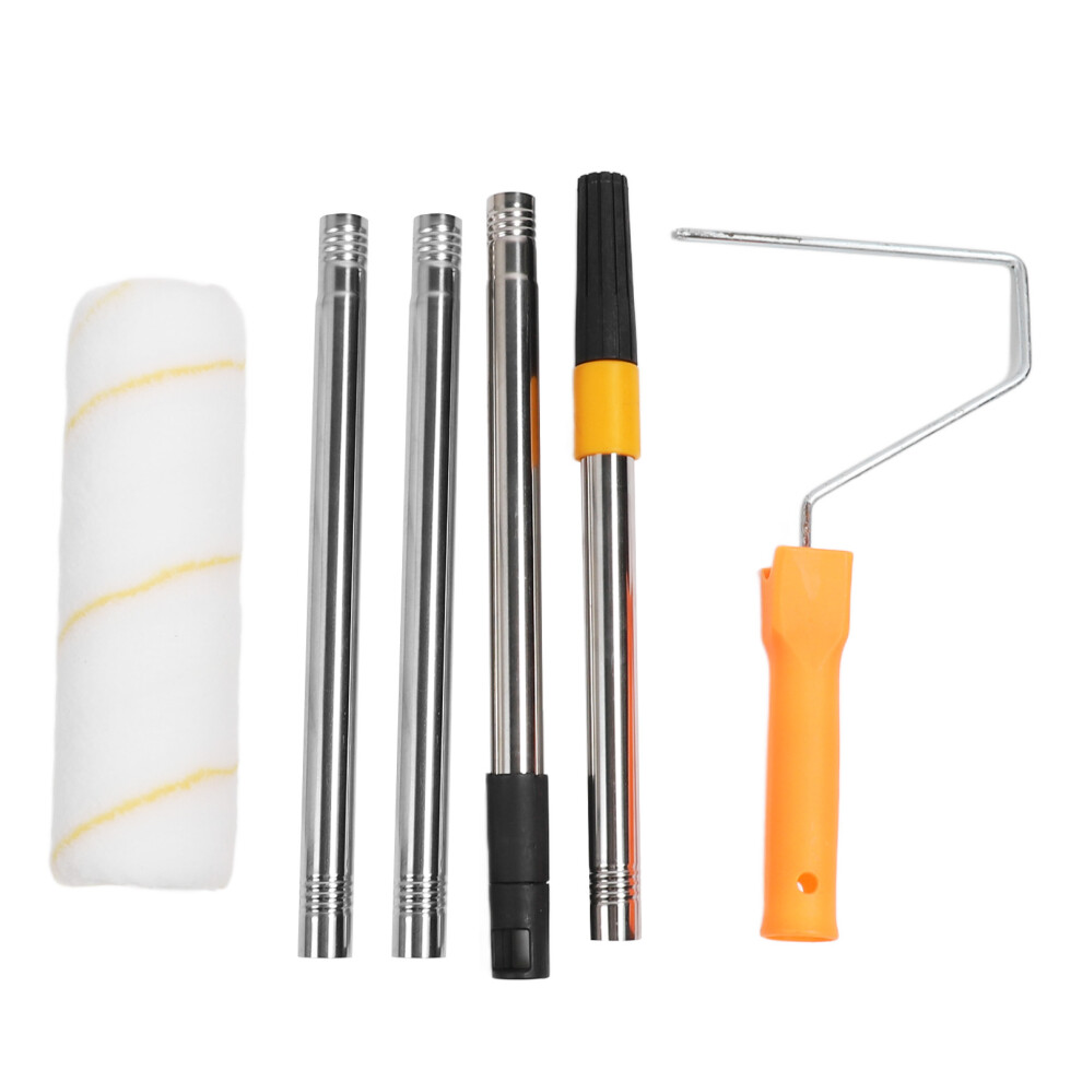 3.9Ft Paint Roller Extension Pole With 9In Brush Telescopic Set 609610731764