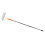 3.9ft Paint Roller Extension Pole with 9in Brush Telescopic Set 5