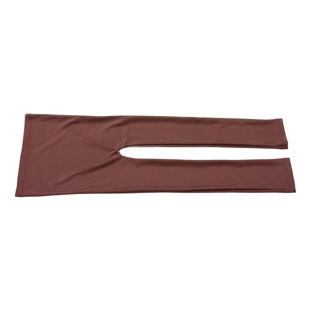 Unisex Brown Heatless Curling Headband For Sleep, Polypropylene, Elastic