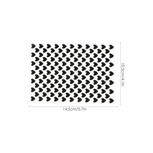 4Pcs Plastic Embossing Templates For Diy Craft Scrapbook Stencils 1