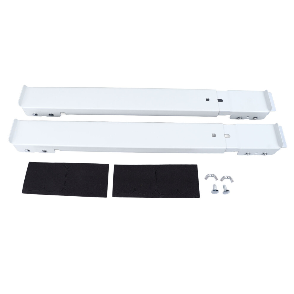 2Pcs Furniture Rollers Iron Extendable Washing Machine Fridge Dolly 609610732198