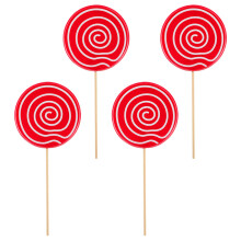 4Pcs Fake Lollipop Party Photo Props Simulation Candy Model