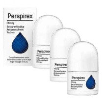 3X Perspirex Antiperspirant Roll-On Strong Comfort Original Control Sweat Outdoor