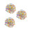 600 Pcs Colorful Foam Easter Eggs Ornaments For Craft Diy Decoration 6