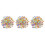 600 Pcs Colorful Foam Easter Eggs Ornaments For Craft Diy Decoration 8