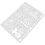 2Pcs Reusable New Year Painting Stencil Template For Diy Crafts 2
