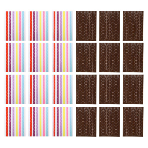60 Sheets Photo Corners Stickers For Albums Random Style 1