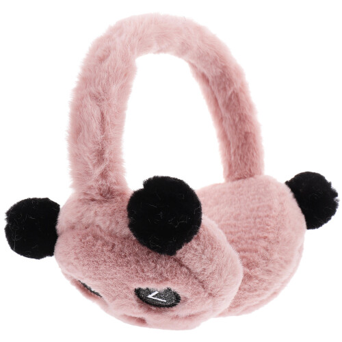 3 Pcs Kids Earmuffs Cartoon Panda Plush Winter Ear Protector