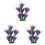 3Pcs Artificial Aquarium Plants For Fish Tank Decor 3