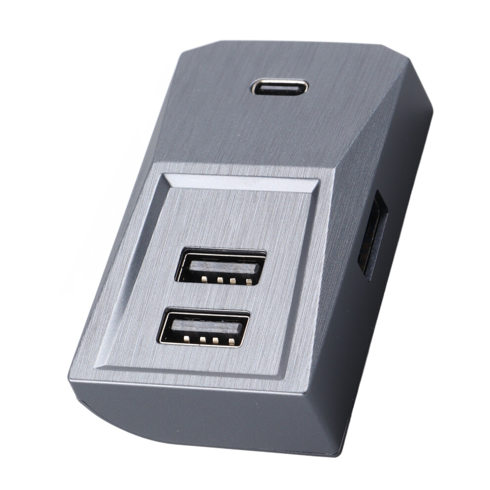Car Usb Hub For Tesla Model 3 Y 7X4x3cm Multiport Stable Data Transfer 9411352021345