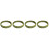 4Pcs Green Rack Household Pot Holder Non-Slip Practical 6