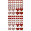 80 Pcs Scratch Off Stickers Valentine Heart Peel And Stick Labels 5