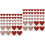 80 Pcs Scratch Off Stickers Valentine Heart Peel And Stick Labels 4