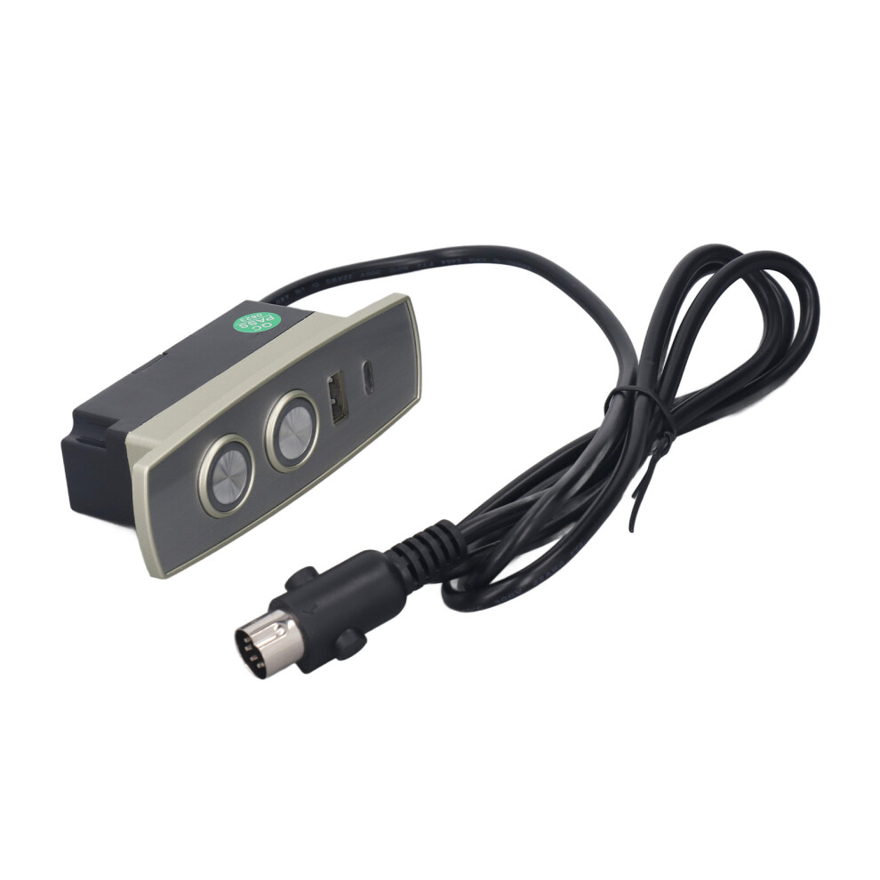 Electric Recliner Controller Abs 2 Button 5 Pin Sofa Lift Switch Usb 609610732532