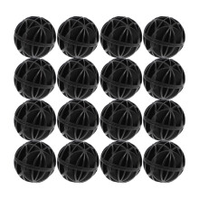 300 Pcs Durable Bio Balls For Aquarium Pond Filter (Black)