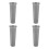 4Pcs Stainless Steel Fine Mesh Mason Jar Coffee Filter For Cold Brew 7