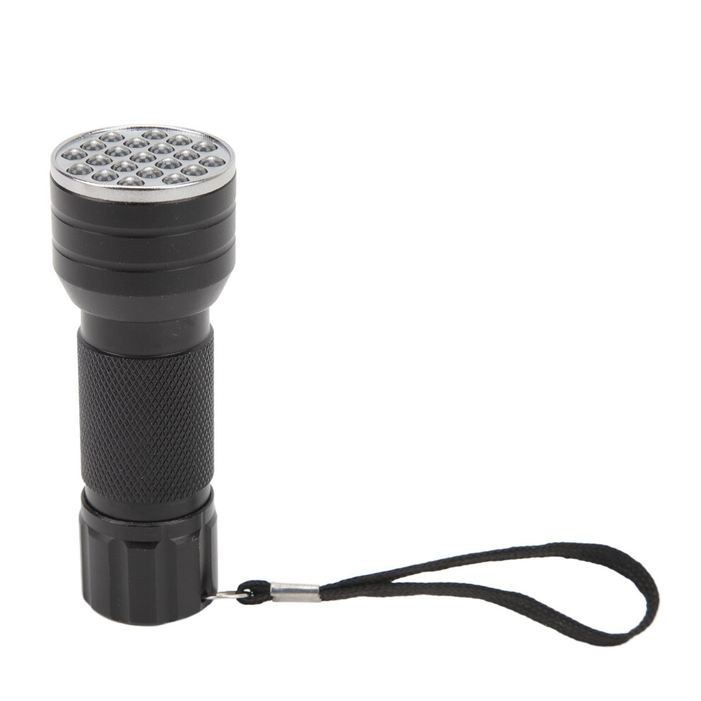 Black Light Flashlight 21 LED Chips, Pet Urine Detector, 3 AAA Batteries