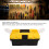 14in Plastic Tool Box with Locking Handle, 2 Layers, ABS Material 7