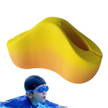 Pullbuoy EVA Foam Leg Float For Swimming, Orange, Adult Swim Training Aid, Improves Body Position And Endurance
