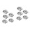 10 Pcs Matte Clear Empty Tin For Spices Candies Tea Gift Giving 6