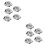 10 Pcs Matte Clear Empty Tin For Spices Candies Tea Gift Giving 8