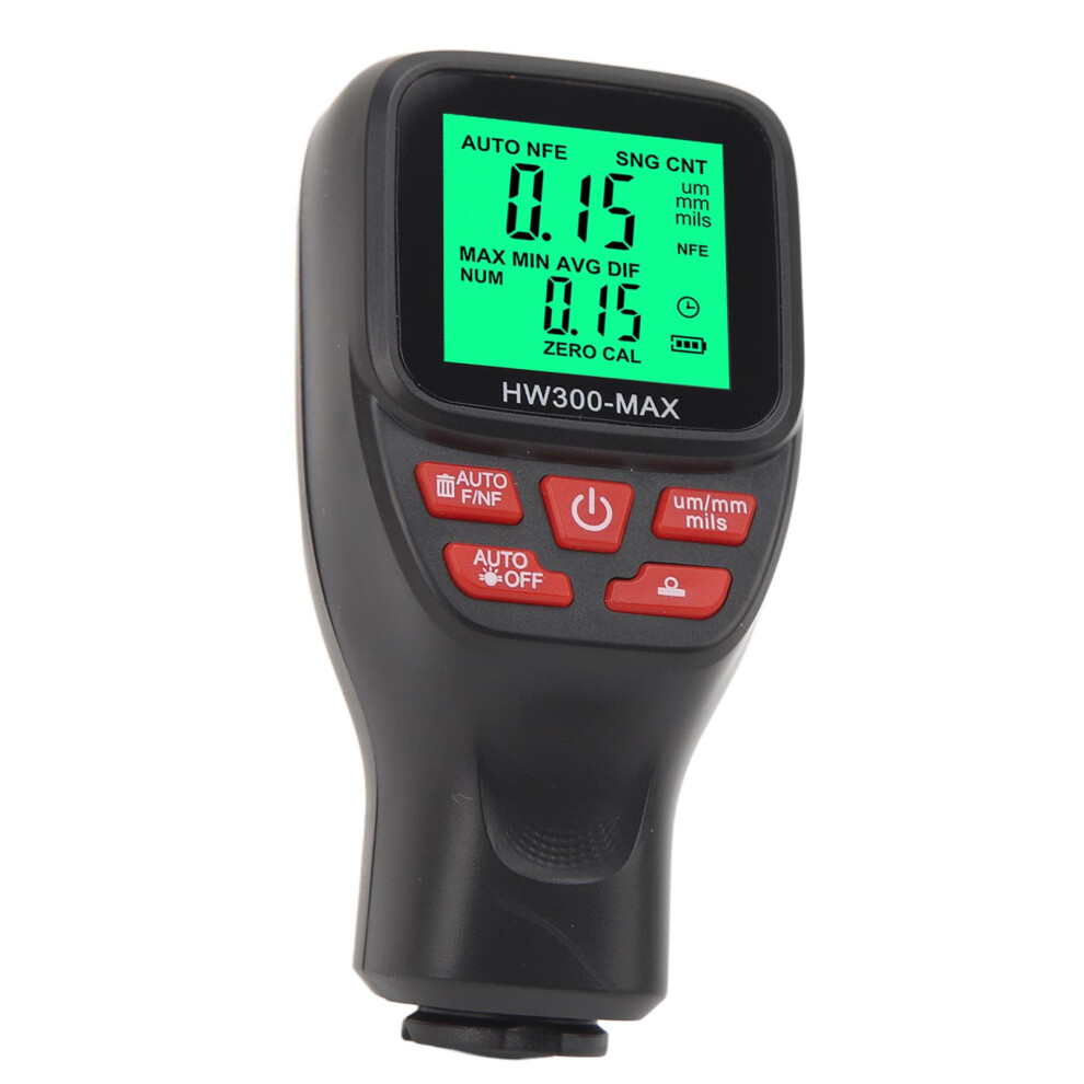 Durable Thickness Gauge In Black For Metal Coatings 0-2000Um 3171352021603