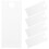 5Pcs Sublimation Acrylic Blank Name Tags For Tumblers Diy 5