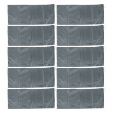 (Grey) 10pcs Empty Flood Sandbags Rain Proof for Door Garage Basement