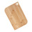 1Pc Bamboo Cutting Board Light Brown Kitchen Kneading Mat 1