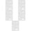 5Pcs New Year Painting Stencil Reusable DIY Craft Template 9
