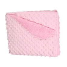 Leichter Kuschel-Babytuch für Neugeborene – Super weich, 70x70 cm, Rosa