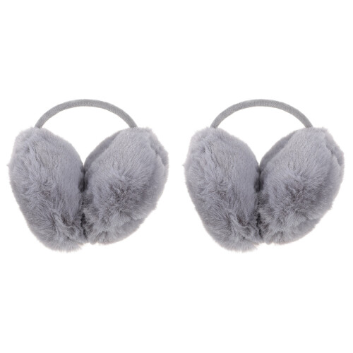 2Pcs Women Foldable Ear Warmer Winter Protection Cover 1