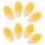 8Pcs Artificial Boiled Egg Slice Model Simulation Food Toy 9