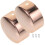 2Pz Coperture Fini Corrimano in Acciaio Rosa E 11