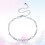 1Silberanker Fußkette Damen Schmuck Geschenk 8