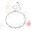 1Silberanker Fußkette Damen Schmuck Geschenk 4