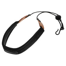 1 stuks Comfortabele Saxofoonriem Halsband voor Saxofoon (Zwart)