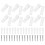 16Sets Verticale Roller Blinds P Clip Met Schroeven 5