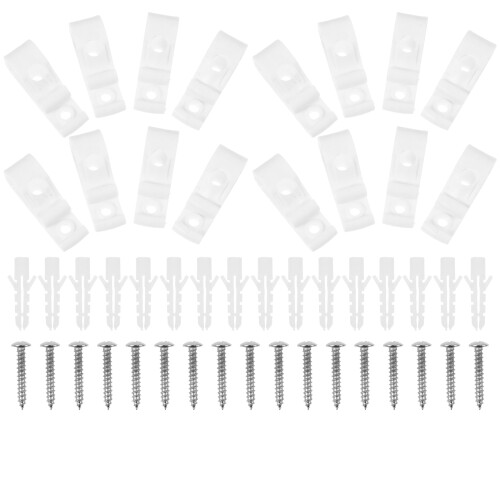 16Sets Verticale Roller Blinds P Clip Met Schroeven
