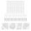 16Sets Verticale Roller Blinds P Clip Met Schroeven 4