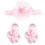 1 set baby en haarband, kledingaccessoire pasgeboren 2