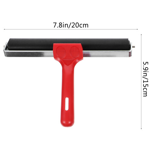 4 rubberen roller voor lijmen, printen, schilderen en diy 1