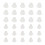 200Pcs White Disposable Silicone Tattoos Ink Cups for Pigment Storage 3