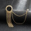 2 herensuit broche met kwastje overhemdkraag speld 6