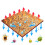 2Pièces Animal En Fibre De Antiparasitaire Marron 5