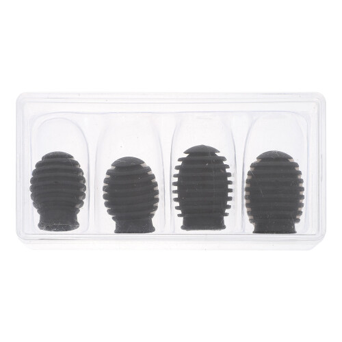 1 set siliconen drumstokcovers, geluiddempers voor oefenen 1