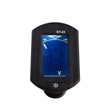 eno et-33 mini digitaal lcd chromatische accordeonstimmer zwart
