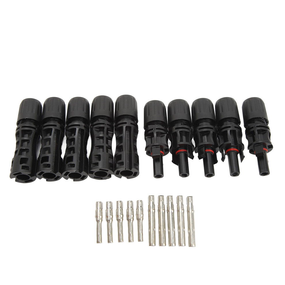 5Pair Solar Connectors Ip67 Waterproof 1500V 30A Pv Panel 609610740315