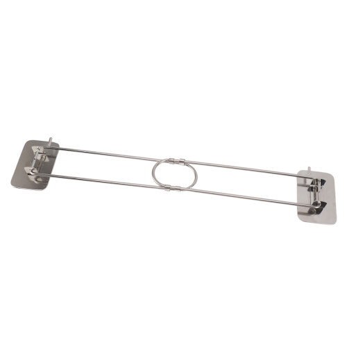 RV Corner Storage Bar Stainless Steel Adjustable Rod with Hook 1